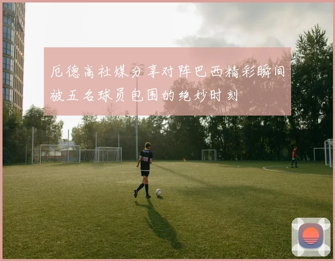 厄德高社媒分享对阵巴西精彩瞬间被五名球员包围的绝妙时刻